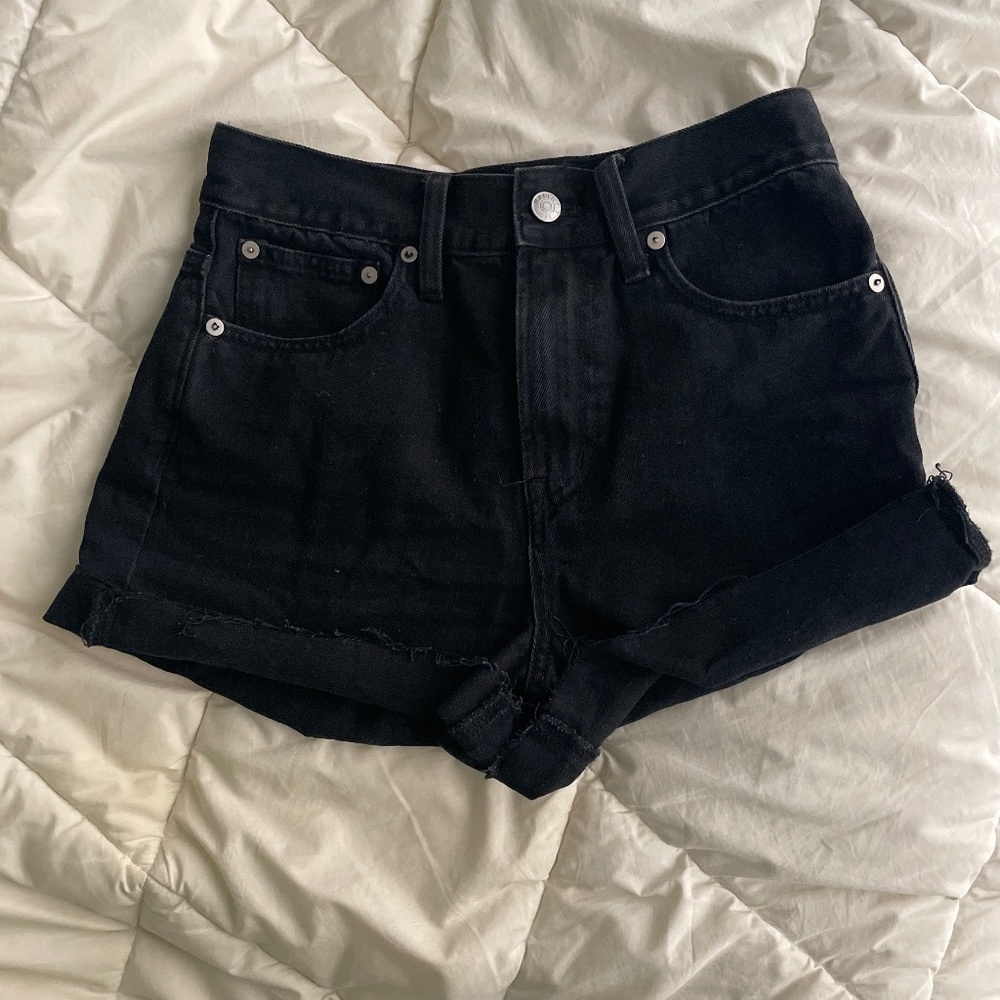 Madewell High Rise Denim Shorts